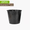 10/20Pcs Seedling Cups Planting Pots Disposable Nutrient Bags Flower Pots Seedling Trays Gardening Supplies Garden Accessories