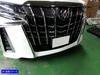 BRIGHTZ Finish Stainless Steel Plated Front Grille Side Mold for Toyota Alphard Part 31469 Ultra-Mirror [GRI-COV-M-017] 30/35 (AGH30W, AGH35W, GGH30W,