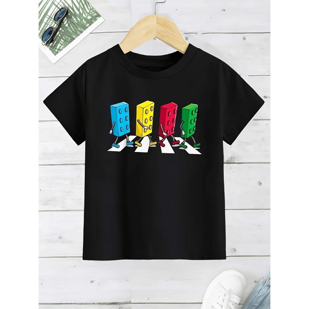 Summer Childrens Tshirt Never Give Up Win or Learn Print Casual Fashion Kids Cotton Short Sleeved Shirts Boys Girls Clothes