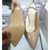 Women Sandals High Heels Women Sharp Pointed High Heeled Single Shoes Hollow Sandals Professional Office Formal Leather Shoes
