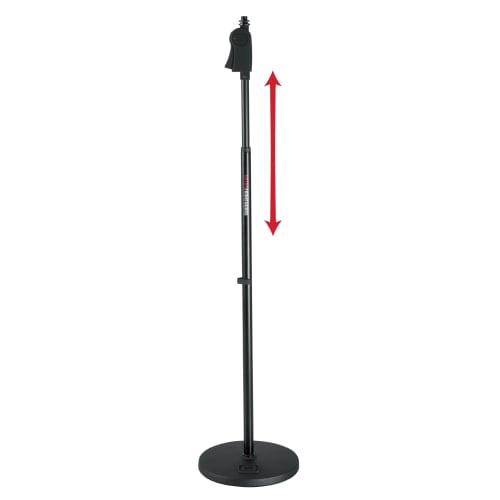GATOR Frameworks Deluxe Series Straight Microphone Stand (GMF-MIC-1001)