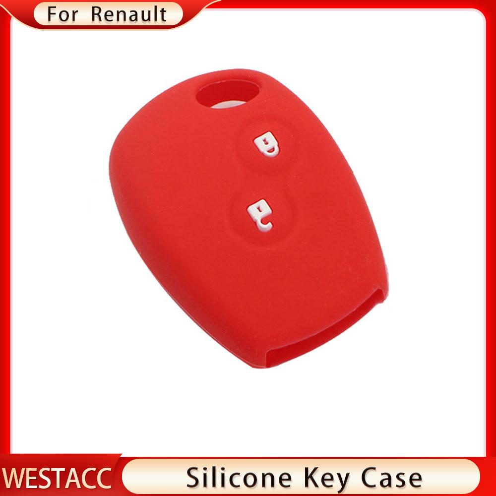 Silikon Auto Schlüsselhülle Etui Schale Fob für Renault DACIA Scenic Megane Kangoo Sandero Captur Twingo Modus Schutz