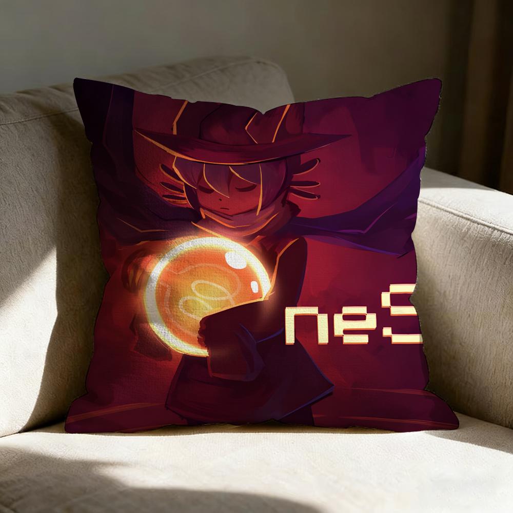 Oone Shot Game Pillow Case Pillowcase Doublesided Printed Sofa Cushion Bedroom Headboard Pillow