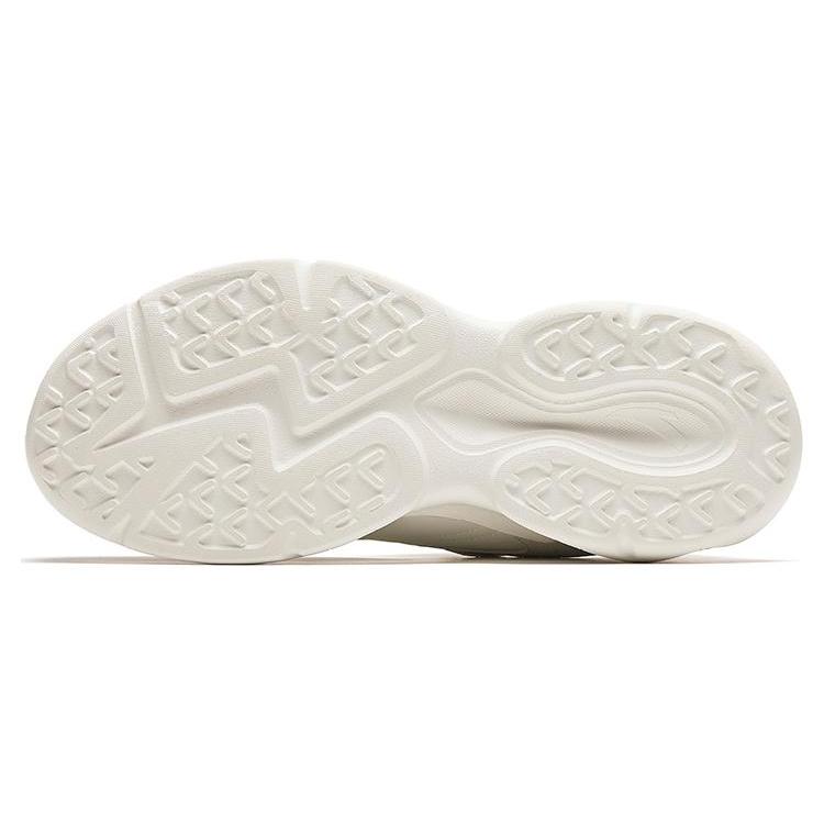New Anta Life Collection Cushioned Wear Resistant Lightweight Low Top Casual Shoes Men's Gray White 912328815-6