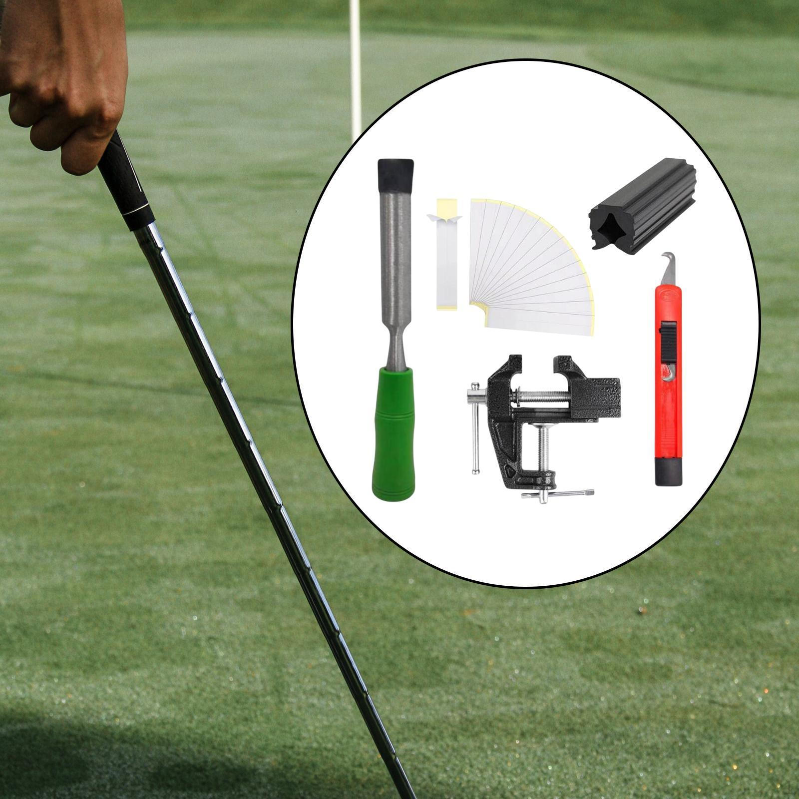 

Набор для ремонта ручек для гольфа. Универсальный профессиональный инструмент для удаления клейкой ленты. зелёный