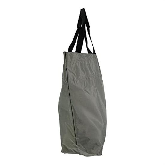 Drawstring Eco Bag Capacity Eco Stylish Foldable Eco Rain Lightweight [Yubi] [Large Bag, Sub-Bag, Bag, Cover] Women's (Gray)