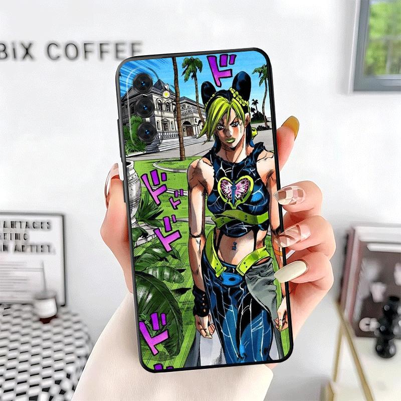 JoJo Adventure Jolyne Cujoh Soft Phone Case for Samsung A17 A37 A57 A16 A26 A36 A56 A15 A25 A35 A55 A14 A24 A34 A54 A13 A23 A33