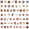 120 Cross-border Basketball Trend Stickers for DIY Decoration, Notebooks, and Waterproof Phone Accessories