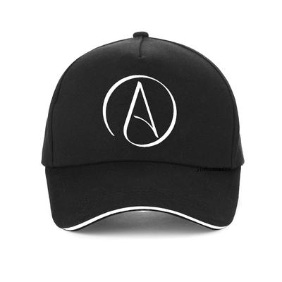 Casquette de Baseball imprimée avec symbole athée, chapeau de soleil d'été unisexe, à la mode, réglable, unisexe, sans Religion, os