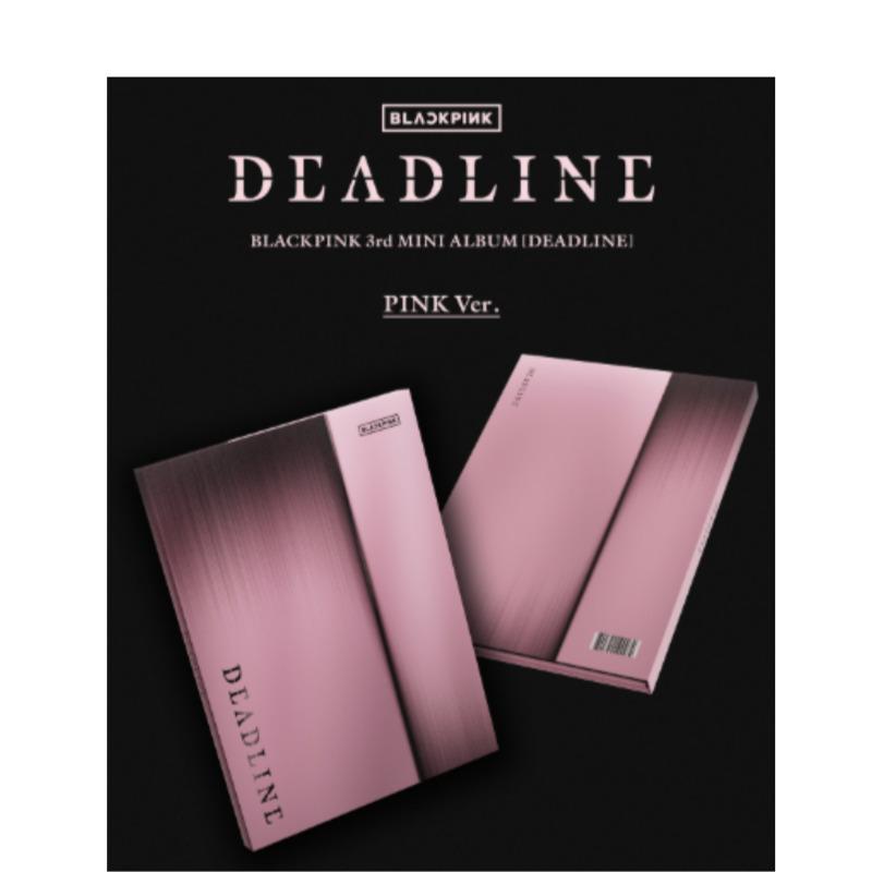 with benefit photo card BLACKPINK DEADLINE 3rd Mini Album Black + Pink + Gray version set dear my muse