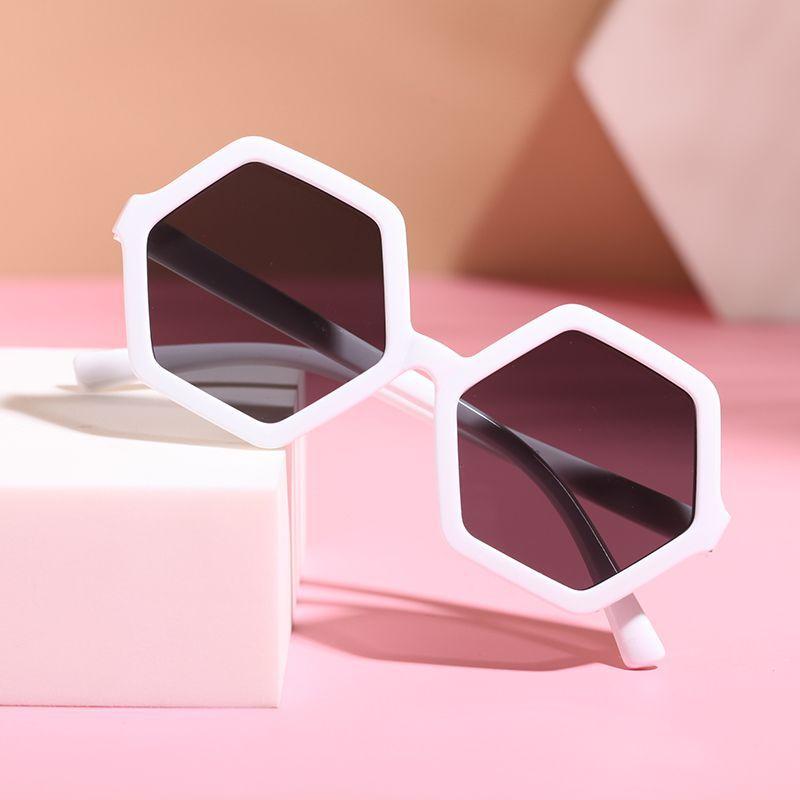 Irregular Polygon Children'S Personalized Sunglasses Sunshade Uv Protection Men And Women Children Sunglasses Baby Glasses Tide