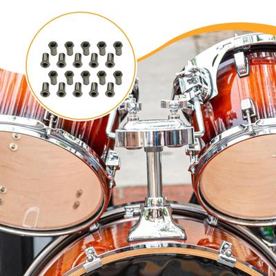 20 Pieces Drum Screws Nut Percussion Instrument Practical Easy To Use Repair Tool Multi Function