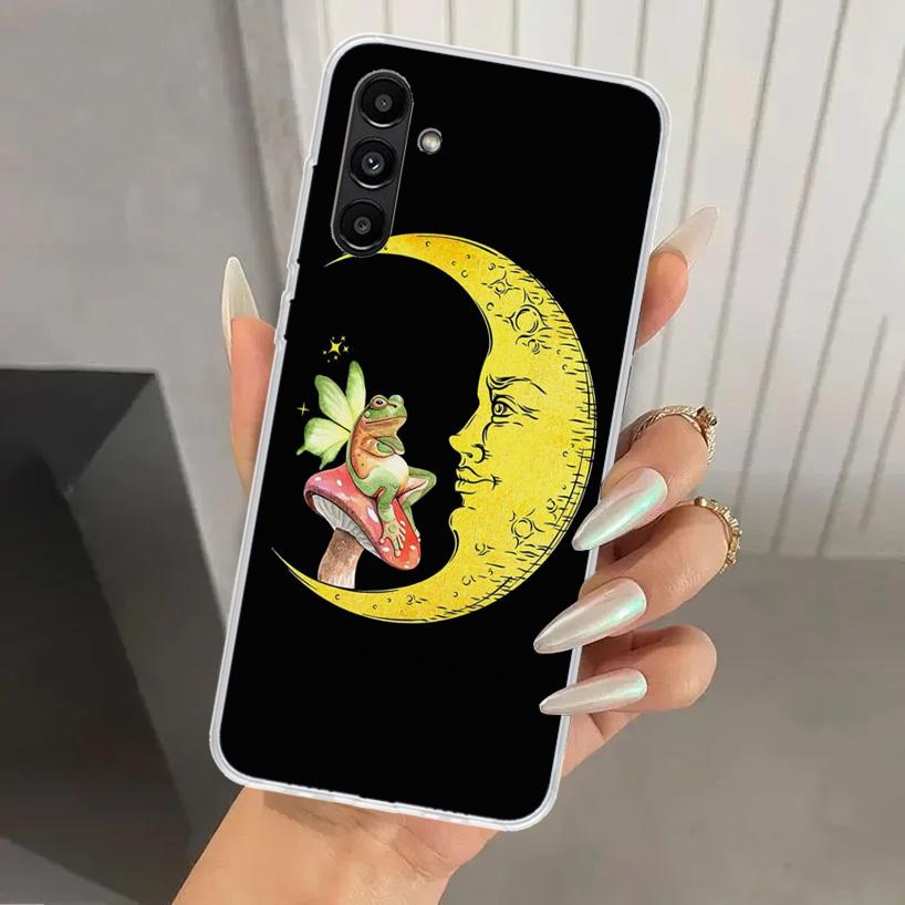 Cottagecore Frog Mushroom Kawaii Phone Case for Samsung Galaxy A17 A16 A37 A26 A36 A57 A56 A15 A25 A35 A55 A14 A24 A34 A54 A13 A