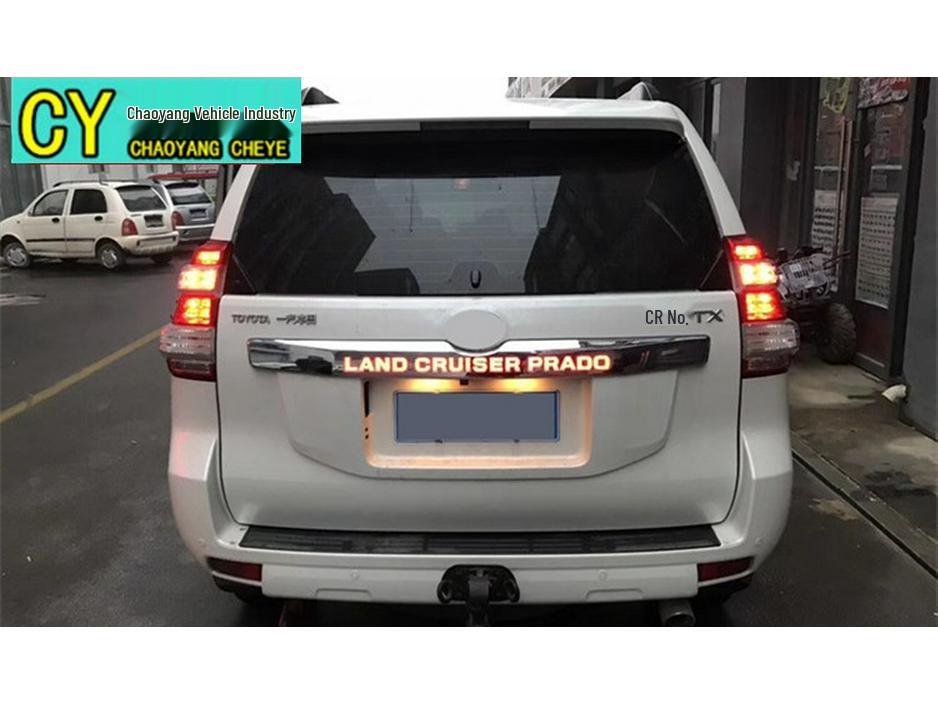 LED Tailgate Trim Strip for Toyota Prado 2014-2023: Stylish Trunk Decoration