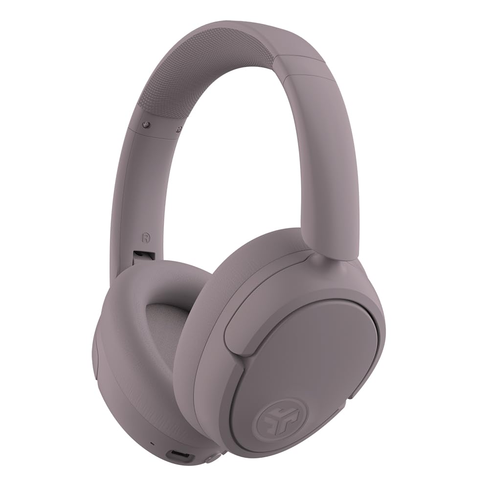 

JLab JBuds Lux ANC Wireless Bluetooth Noise with Long Compatible with iPhone and Mauve Headphones, Cancelling, Mic, Playtime, Android,