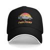 Back To The Future Retro Movie Sandwich Caps Unisex Women Vintage Time Travel Caps Golf Hats Breathable Baseball Cap Summer