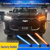 Chery Fengyun T8 LED Daytime Running & Turn Signal Lights for Front Bumper Modification