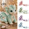 Patchwork Meerestier Puppe DIY-Set, Handgemachtes Wichtel Nähset für Heimdeko, Stoff Cartoon Drachen Bastelset für Anfänger