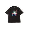 Jordan Character Alphabet Print Crew Neck Short Sleeve T-Shirt Men Tops Black DX5968-010