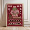 Retro Japanese Sushi Bar Poster Kitchen Food Posters and Picture Canvas Print Painting Dining Room Wall Decor Home Mural Cuadros