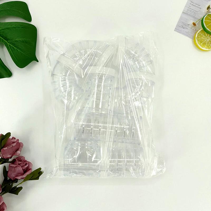 

Игрушки для хомяков Пластиковые обучающие игровые инструменты Многофункциональные аксессуары для клеток для хомяков Трубопровод для хомяков Внешний туннель