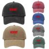 Casquette de baseball réglable en coton lavé imprimé Mommin Casquette Snapback classique Casquette Papa Chapeau respirant Chapeau de soleil pour le golf, la pêche, l'extérieur