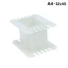 1Pc EI96 Series Transformer Skeleton I-beam Frame 32 Cores Stacked Power Supply Bull Output Bull Rubber Core