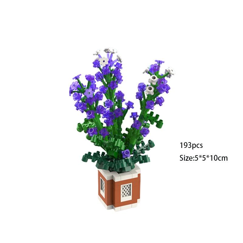 Rose Sunflower Daisy Building Blocks Model Toy Kids Gift – Decorate Surprise