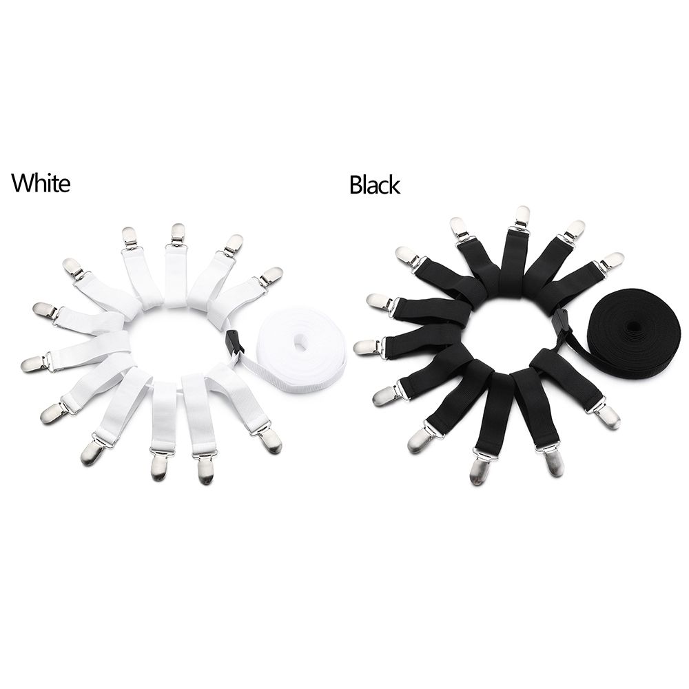 Slip-Resistant Bedding Holder Straps Mattress Clip Belt Grippers Elastic Fastener Bed Sheets Buckle