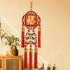 Traditional Spring Festival Pendants Reusable Festive Hanging Ornaments  Entry Door