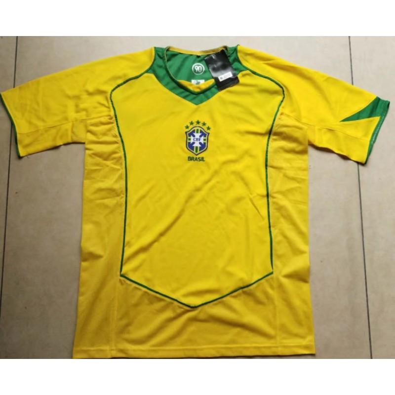 1998 Brazīlijas mājas retro futbola krekls