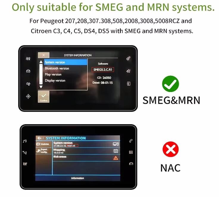 

Беспроводной модуль CarPlay Android Auto ANYFAR для Peugeot 208 308 508 3008 Citroen C4 DS3 DS4 DS5 SMEG MRN Mirror Link Multimedia