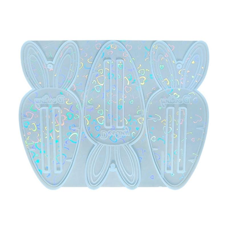 

Carrot Shape Hair Clip Mold Small Hair Accessories Moulds Silicone Texture Suitable for Home and School Workshops 1