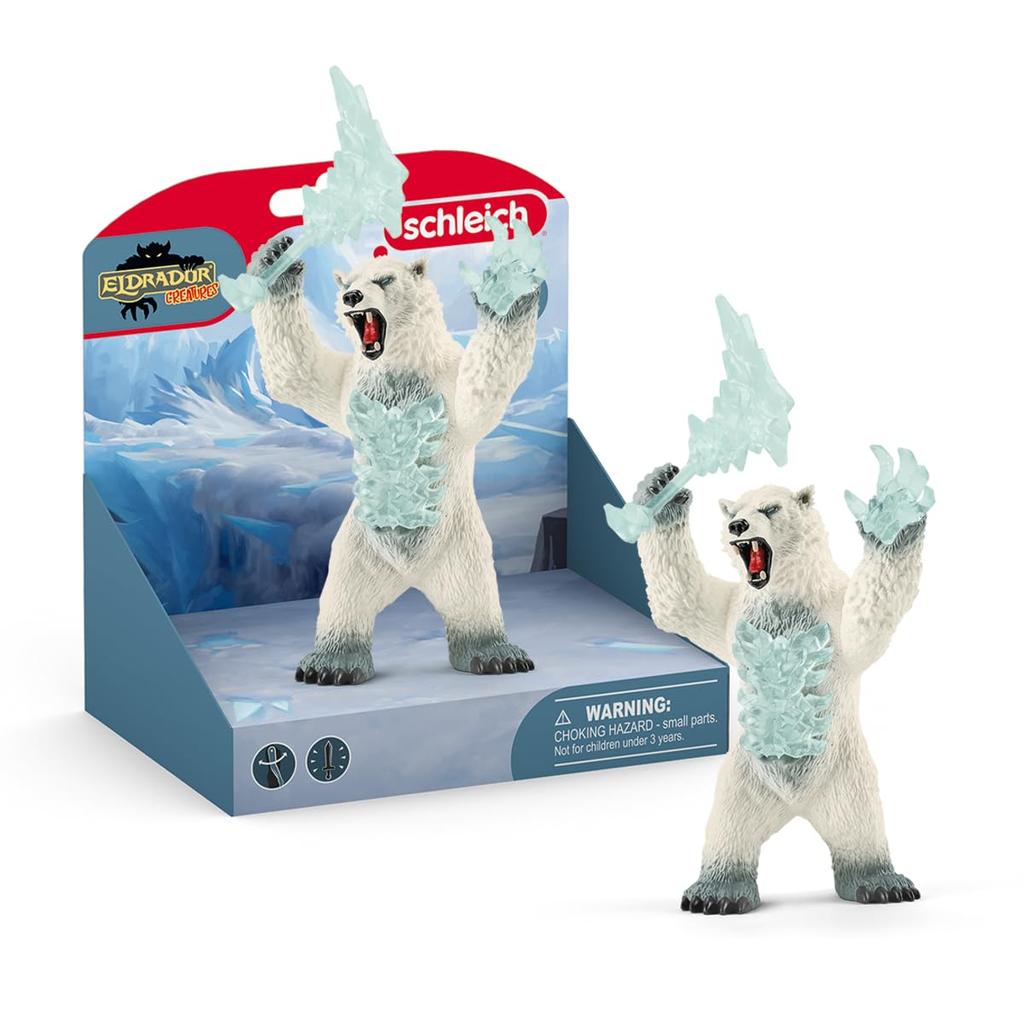 Schleich El Dorado Blizzard Bear and Magical Weapon Figure 42510