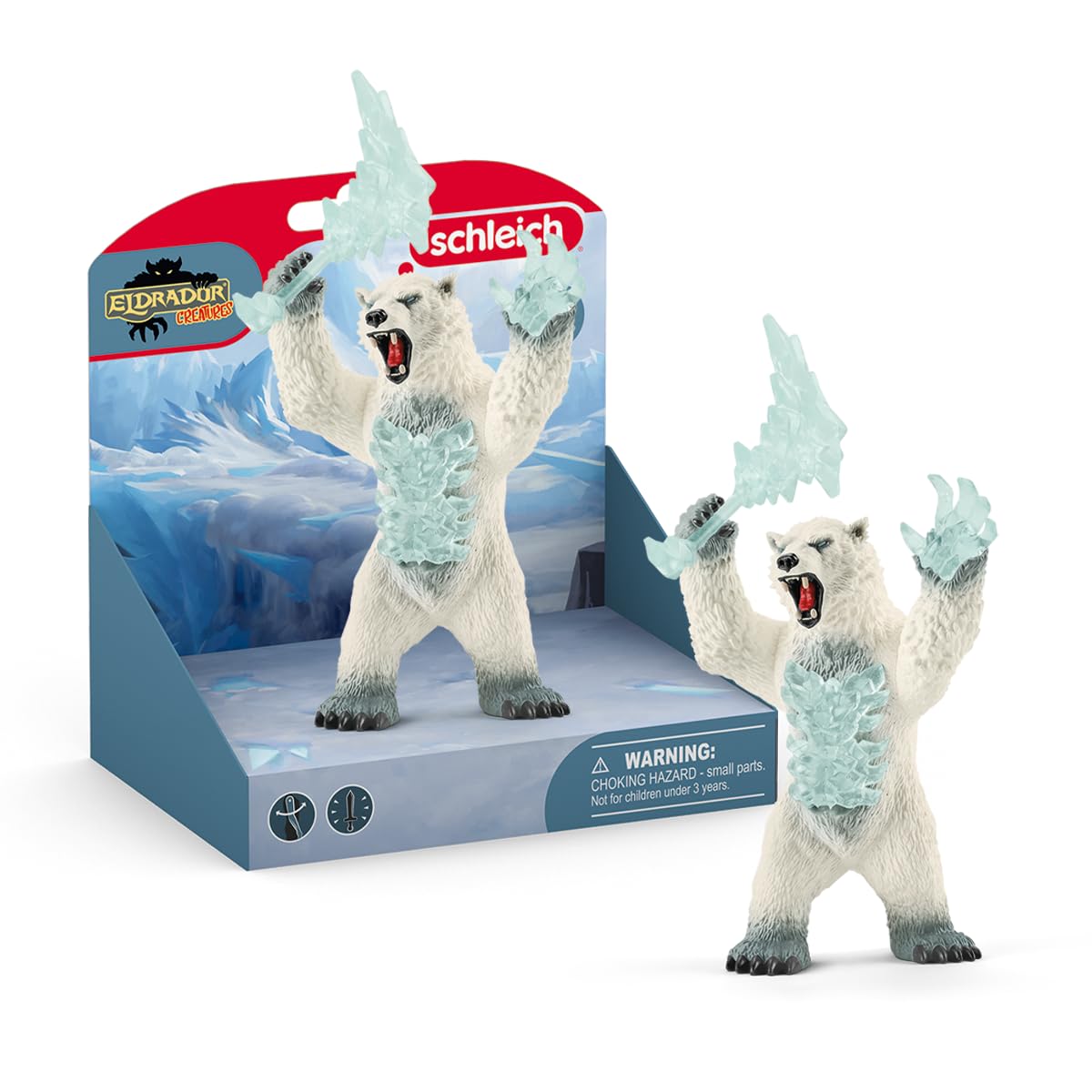 

Schleich El Dorado Blizzard Bear and Magical Weapon Figure 42510