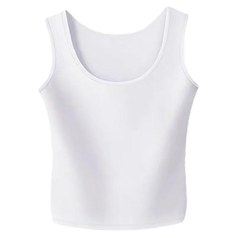 

95% Cotton Women s Summer Camisole - Sexy Cropped Bodycon Belly-Revealing Vest S (Recommended below 82 jin)
