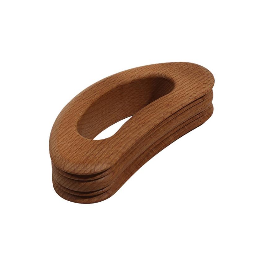 Handheld Body Gua Sha Tool Wooden Cellulite Massager Multi-Use Therapy Massage Tools for Neck Back Face Leg Facial