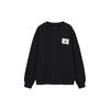 ESSENTIALS Sweatshirts Men's Black Crew Neck Thickened Regular FB3910-010