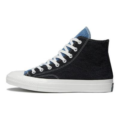 1970er Renew Denim Chuck Eco-Friendly Serie Lässige High-Top-Sneaker Unisex Denim Blau