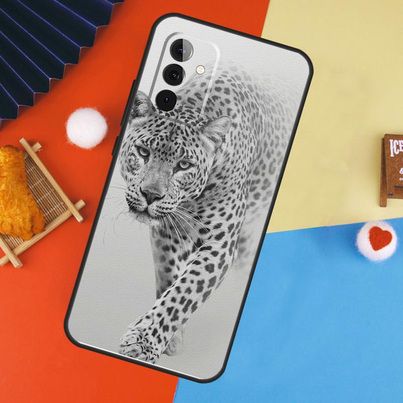 Leopard Tiger Lion Animal Case For Samsung Galaxy A56 A36 A16 A06 A13 A33 A53 A52 A32 A12 A54 A34 A14 A15 A35 A55 A17