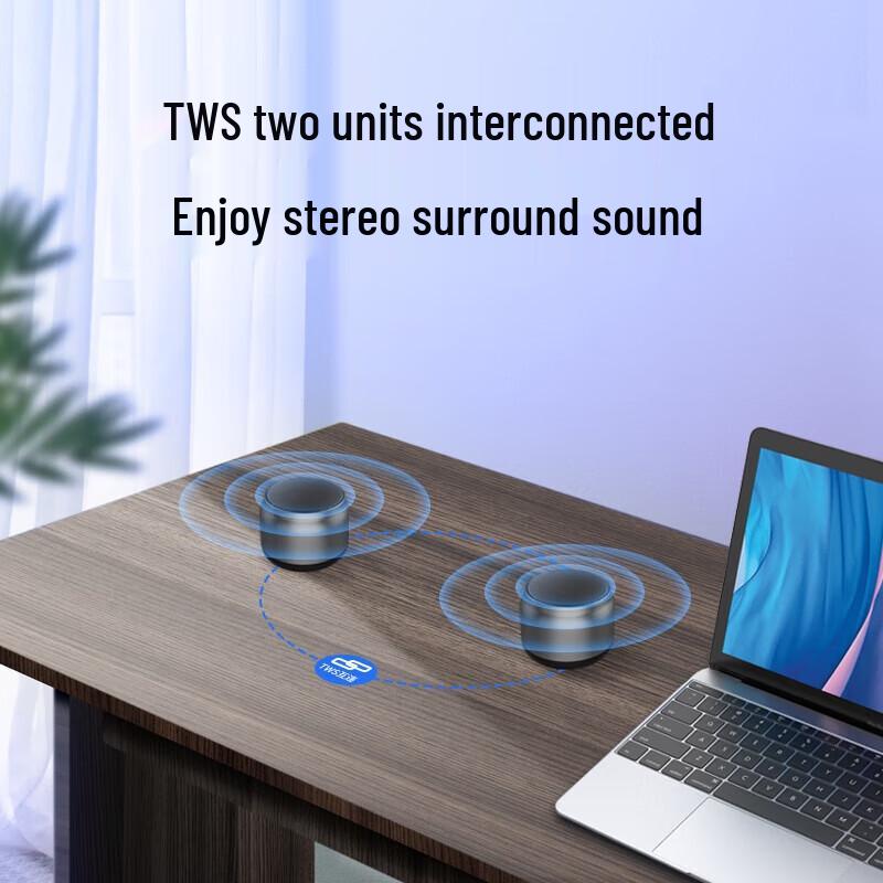 MINEJONI BT16 Portable Bluetooth Speaker CN plug (adapter included)