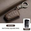 Leather Car Key Case Cover Fob For Toyota Rav4 Levin Camry Reiz Highlander Corolla Yaris Verso Avensis Aygo Car Remote Key Shell