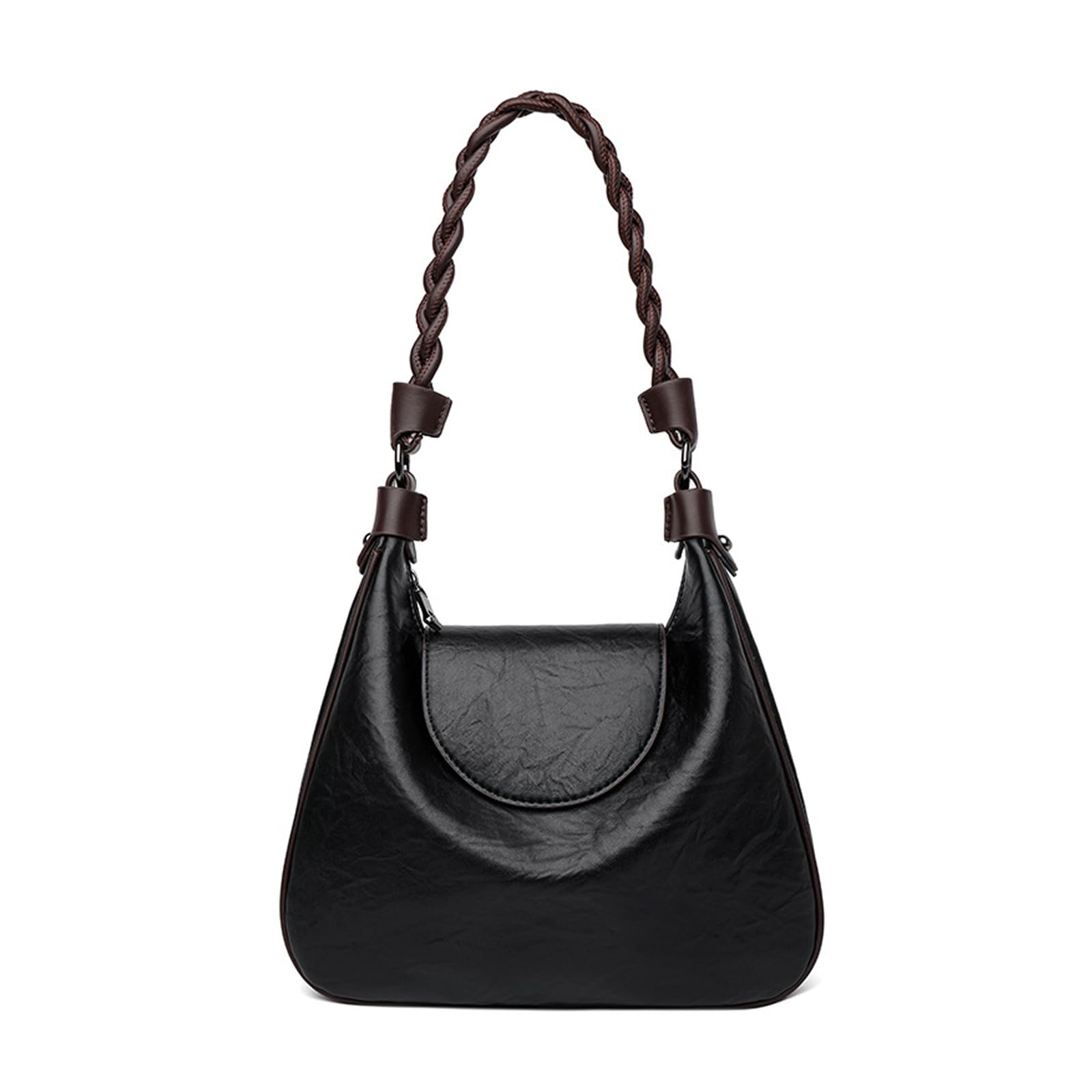 

BUKESIYI Sling Shoulder Hand Bag for Women, PU Leather, Black, JP77458, Crossbody Bag, Pochette, Handbag, Shoulder Bag, Mini Tote