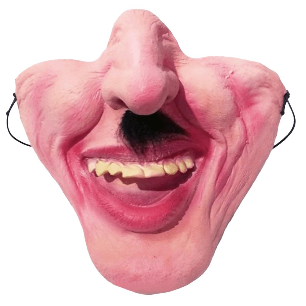 Anti-Bite Smiling Teeth Pet Muzzle Anti-Scavenge Grinning Dog Mask  Dog Cross Dressing