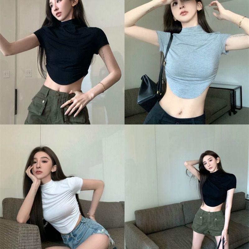 

Women s Slimming High Waist Cropped T-Shirt – Sweet & Spicy Pure Desire XL (105-120 jin)