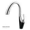 Pull Out Kitchen Sink Faucet Deck Mounted Stream Sprayer Nozzle Kitchen Hot Cold Mixer Taps x