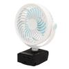 5in Cordless Fan Rechargeable Desk Fan Battery Powered Small Electric Fan with 2 USB Charging Ports