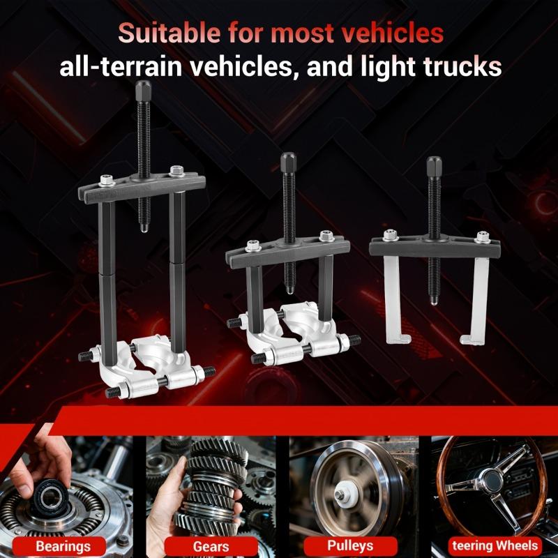 9/12/14PCS Bearing Puller Separator Kit 5 Ton Hub Shaft Gear Puller Set 2 & 3 Inch Jaws for Car Motorcycle Repair Tool Gift