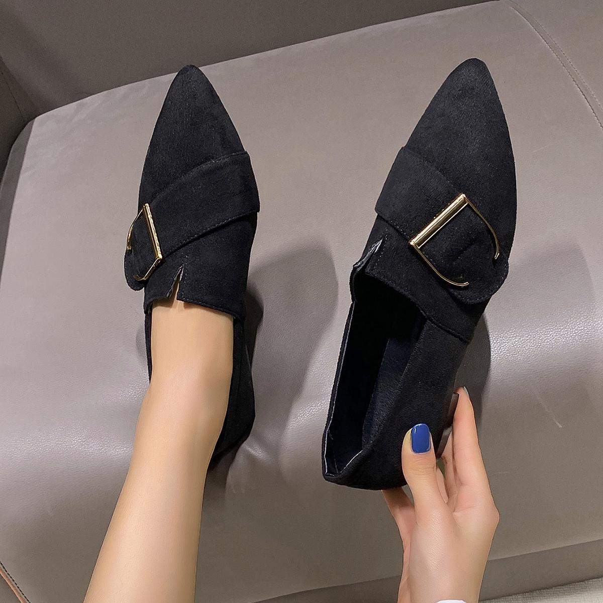 

Весна/Осень Новые Сексуальные Элегантные Повседневные Леопардовый Принт Износостойкие Модные Удобные Прогулочные Туфли На Плоской Подошве Для Женщин 35