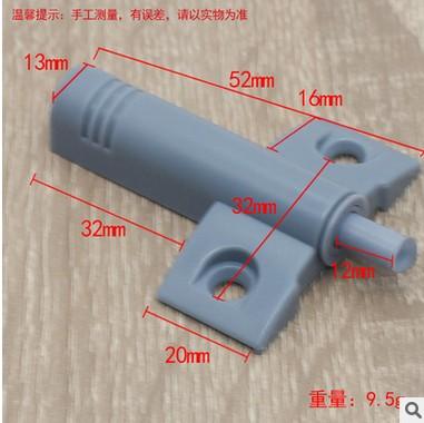 10PCS Grau Weiß Küche Schrank Tür Stop Schublade Weiche Ruhig Schließen Näher Dämpfer Puffer Für Möbel Hardware